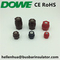 Drum type electrical insulator terminal M10*60mm brown colour for Germany market