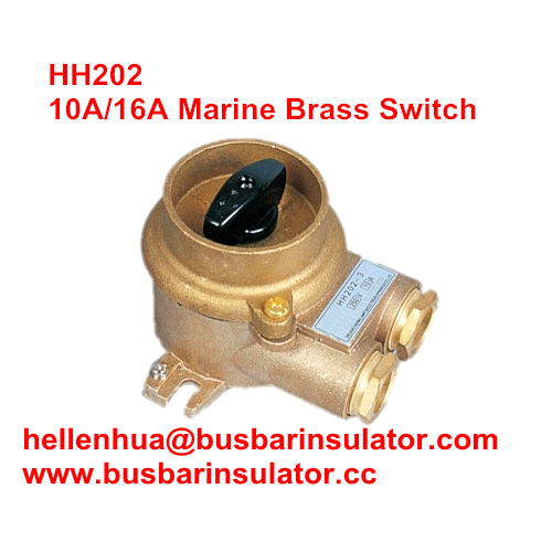 10A/16A marine switch brass HH201 1133/D electrical switch IP56