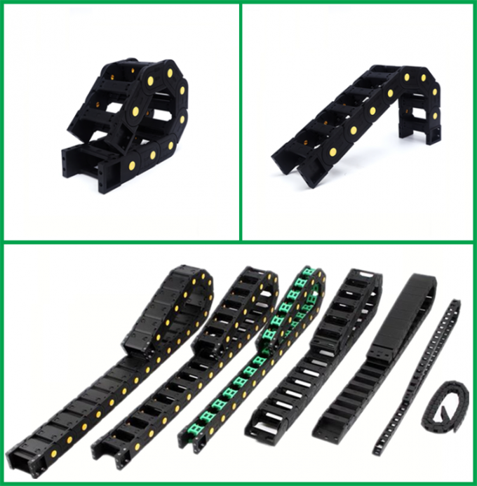 H45x200 Cable Drag Chain H45 Tow Bridge Towline For Machine Tool