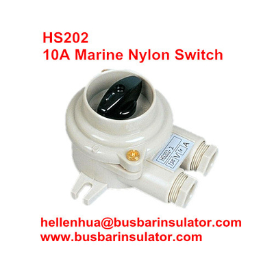 10A marine nylon high quality switch HS202 boat switch power handware