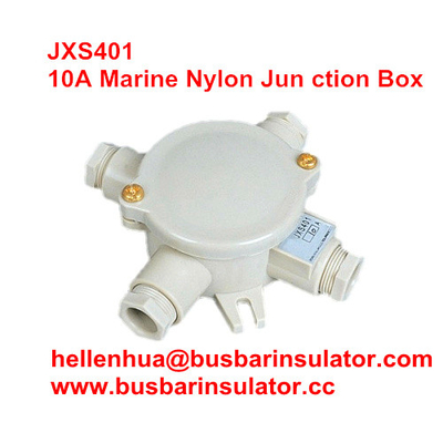 10A marine nylon junction box JXS401 1153/FS water-tight terminal box outlet