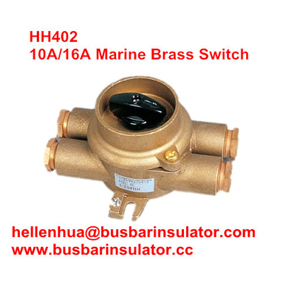 10A/16A marine Accessories brass HH402 1133/2D connectors Water Resistant switch IP56