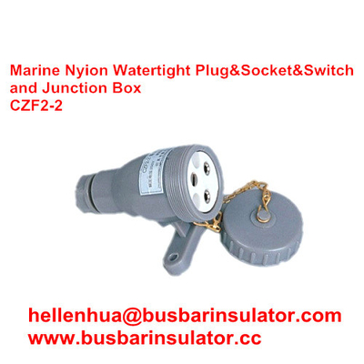 3 pin marine electric socket CZF2-2 waterproof marine socket and switch