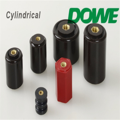 low voltage application cylindrical DMC busbar standoff insulator