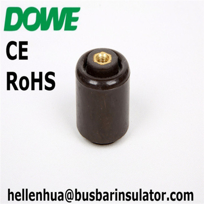 popular in Indonesia black cylindrical electrical post standoff insulator 50mm height