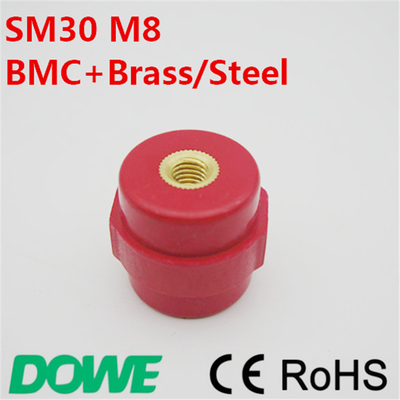SM30 M8 brass insert low voltage busbar insulator standoff insulator