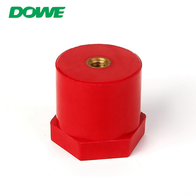 Round hex 30x30mm female-female bus bar electric insulator