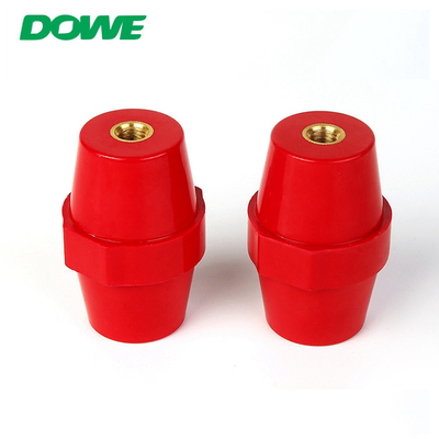 Pin type insulator support sm100 m12 red colour rohs