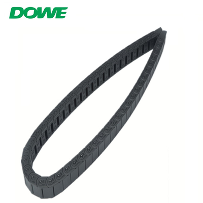 China Factory Supply 15mmx15mm Semi-Enclosed Type Interior Opening Cable Tow Chain Plastic Drag Towing Chain