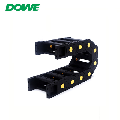 Duwai H35x250 Bridge One Container Flexible Plastic Cable Drag Chain For Cnc Machine