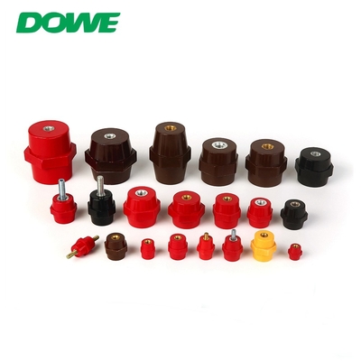 DOWE Busbar Standoff Insulator With Screw SEP7550 Hexagonal Glassfibre Low Voltage Electrical Isolator