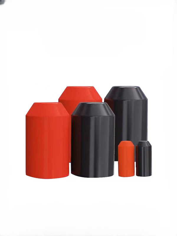 DUWAI PE black red green yellow heat shrink cable end cap Cable