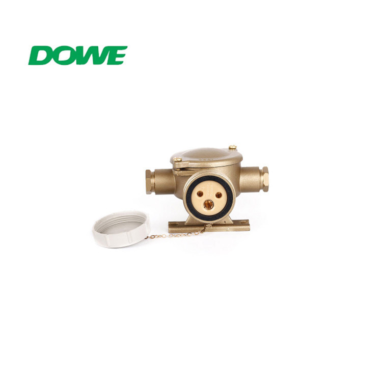 Ip56 Plug Socket IP56 10A Marine Electric CZH201 Waterproof Brass Power Plug and Socket ...