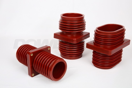 Wall Through Epoxy Resin Bushing 10KV Low Voltage Busbar Insulation 110x180