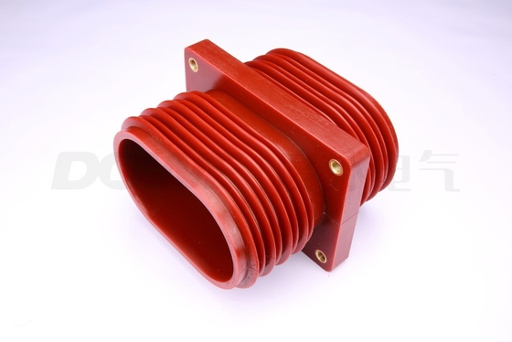 Wall Through Epoxy Resin Bushing 10KV Low Voltage Busbar Insulation 110x180