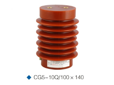 CG5-10Q/100*140 indoor high post sersor 10KV epoxy resin capacity sensor