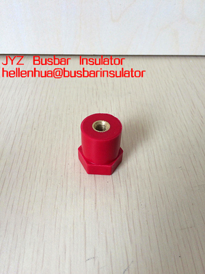 JYZ low voltage busbar insulator BMC material with brass insert M6