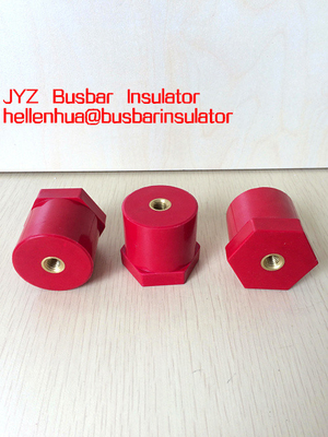 JYZ-28 DMC busbar support barss insert M10 hexagonal electric insulator