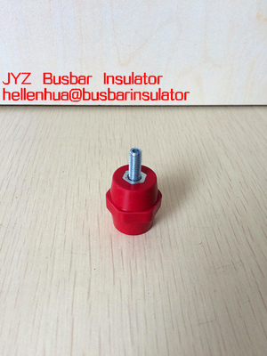 JYZ low voltage busbar insulator BMC material with brass insert M6