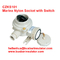10A marine nylon watertight receptacles with switchCZKS201 1144/2/FS IP56