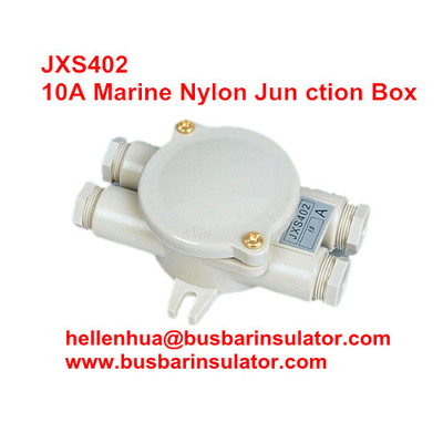 10A marine nylon junction box JXS201 1151/FS water-tight terminal box