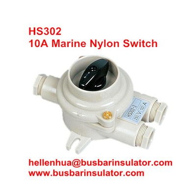 10A marine nylon boat accessories switch HS302 switch power handware in bulk