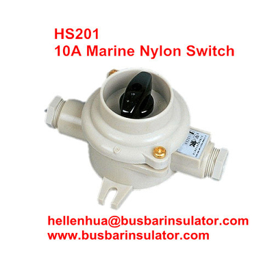 10A marine nylon high quality switch HS202 boat switch power handware