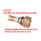 10A/16A marine brass plug&amp;socket CZH101 waterproof socket handware in bulk