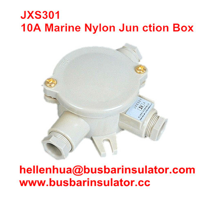 10A marine nylon junction box JXS201 1151/FS water-tight terminal box