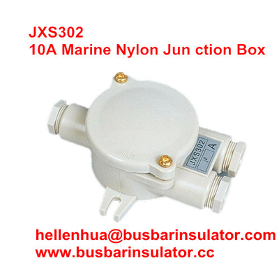 10A marine nylon junction box JXS201 1151/FS water-tight terminal box