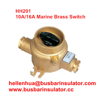 10A/16A marine Accessories brass HH402 1133/2D connectors Water Resistant switch IP56