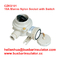 10A marine nylon socket with switch CZKS109 1144/R/FS Rotary switch