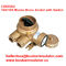 10A/16A marine brass socket with switch CZKH101 electrical connectors IP56