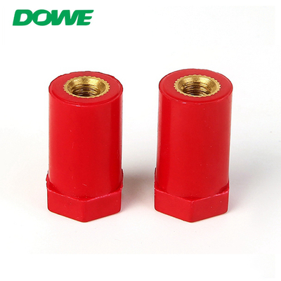 Screw Terminal Bus Bar Isolator Polyester Insulator M6 Car Hex Round Composite