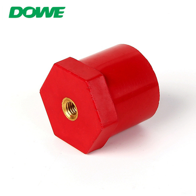 Round hex 30x30mm female-female bus bar electric insulator