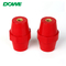 Pin type insulator support sm100 m12 red colour rohs