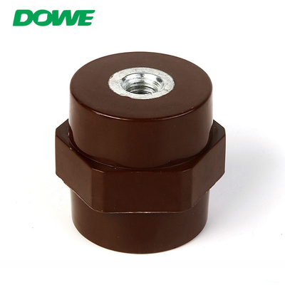 Post Busbar Insulator M8 Electrical Car Battery Insulator Drum Hexagonal