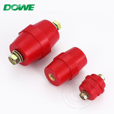 Low Voltage Busbar Insulator SM35 High Strength Insulation Steel Insert Brass Insert Electrical Isolator