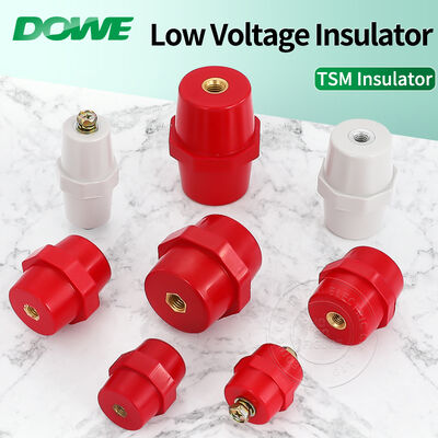 TSM Series Busbar Insulator DOWE Low Voltage Electric Standoff Plastic Insulator Composite Busbar Isolator Insulation Materials & Elements
