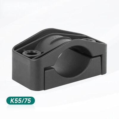 K55/75 Single Cable Cleat Nylon Single-Core Cable Clamp Clip Fastener PA66 Holder Electrical Cable Cleat