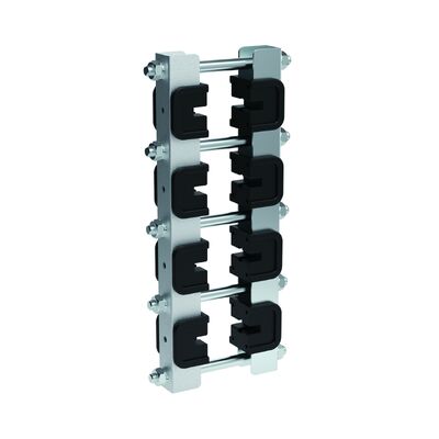 DUWAI Insulated Busbar Supports Distribution Cabinets State Grid Single Neutral Busbar Clamp for Use In: GCK, GCS, MNS Cabinets