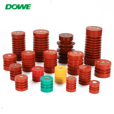 ZJ-24Q 110×190 High Voltage Epoxy Resin Standoff Insulator for Switchgear Cabinets Post Insulator Epoxy Resin Insulator Support for 10-36KV