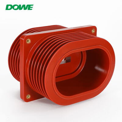 DOWE TG3-24Q 175×255×210 Epoxy Resin Insulated Wall Bushing Epoxy Resin Insulated High Voltage Wall Bushing for Switchgear