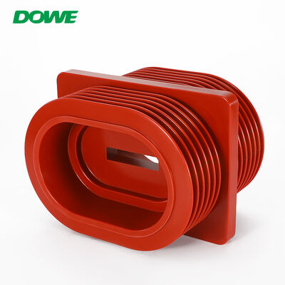 DOWE TG3-24Q 175×255×210 Epoxy Resin Insulated Wall Bushing Epoxy Resin Insulated High Voltage Wall Bushing for Switchgear