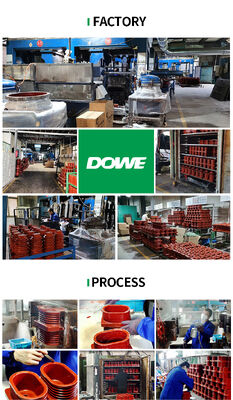 DUWAI 40.5KV TG3-35Q 395X2Indoor Post Insulator Standoff Epoxy Resin APG Technology Insulator For Distribution Cabinet  Epoxy Resin Insulator for High Voltage Cabinet Contact Box for Indoor Switch