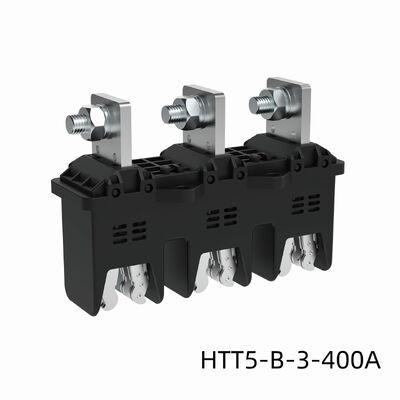 MOLDVOLT 690V 125A-630A Three-pole Primary Moving Plug-in Copper Black Main Circuit ABS Plastic Connectors Accessories for Low Voltage Switchgear Cabinet