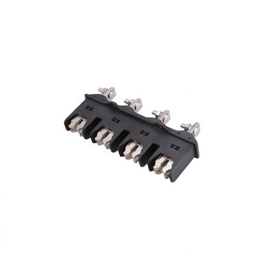 MOLDVOLT 690V 125A-630A Three-pole Primary Moving Plug-in Copper Black Main Circuit ABS Plastic Connectors Accessories for Low Voltage Switchgear Cabinet