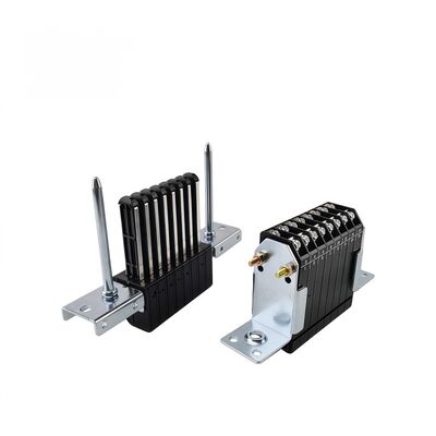 MOLDVOLT RC2 RC3 Black  Secondary Plug-In  Auxiliary Contact Socket for Low Voltage Switchgear Cabinet