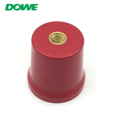 Ceramic Low Voltage Insulators Red Tapered 40x40