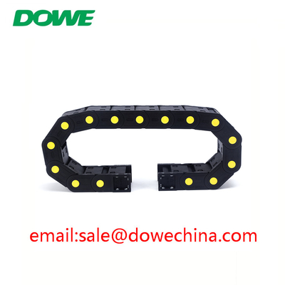 Machine Tool Accessories Flexible Control Cable Track PA66 H20X38 Drag Chain Plastic
